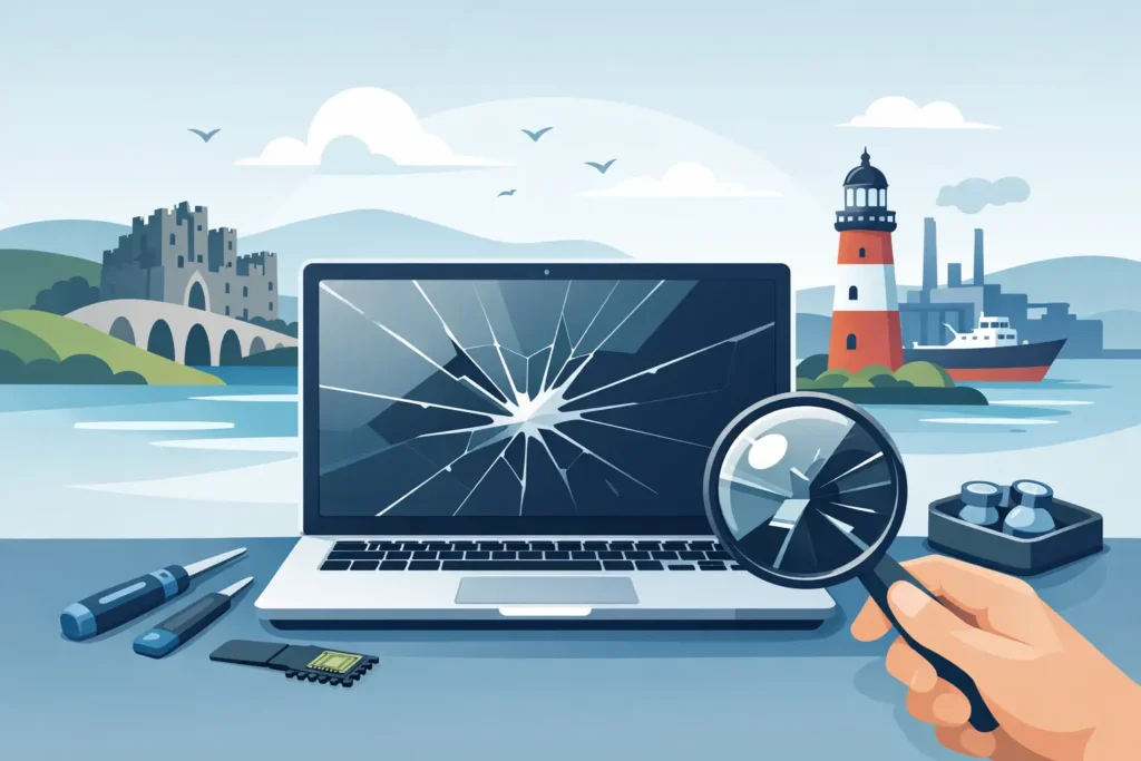 Laptop Screen Repair Barrow in Furness