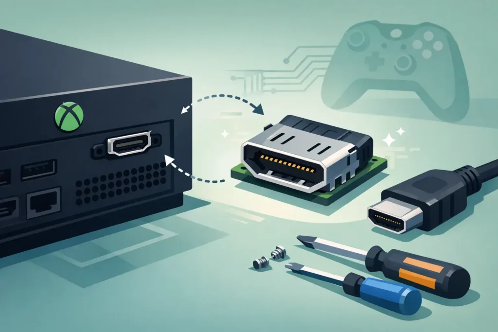 Xbox HDMI Port Replacement Explained