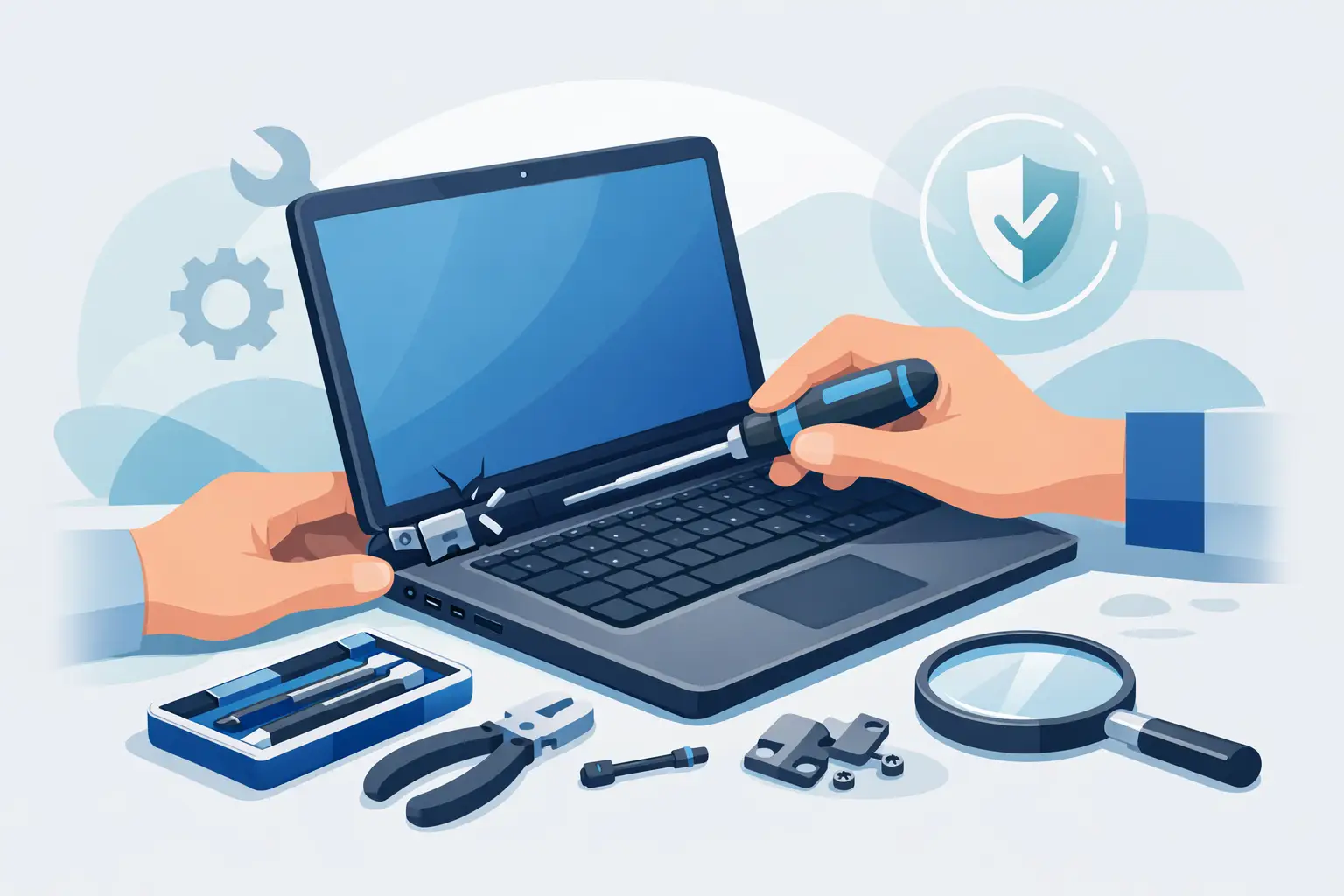 How to Fix Laptop Hinge Safely