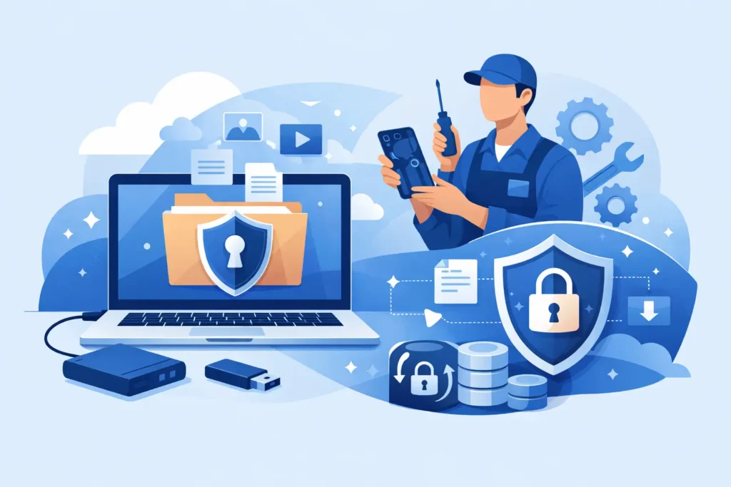 How to Protect Data Before Repair