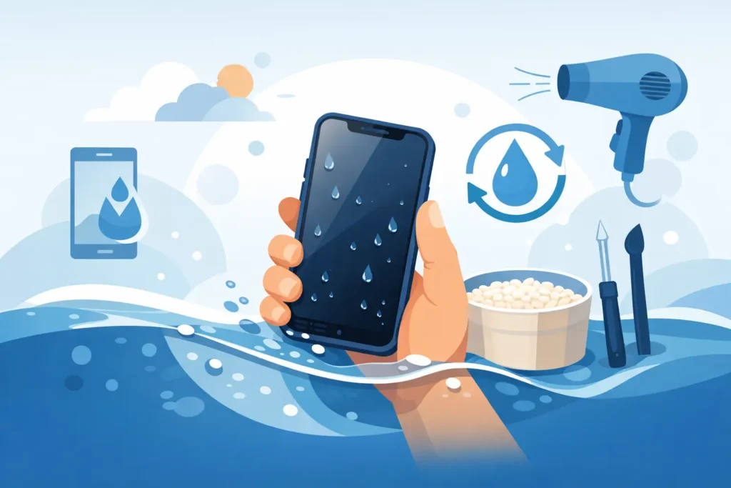 How to Recover a Water Damaged Phone