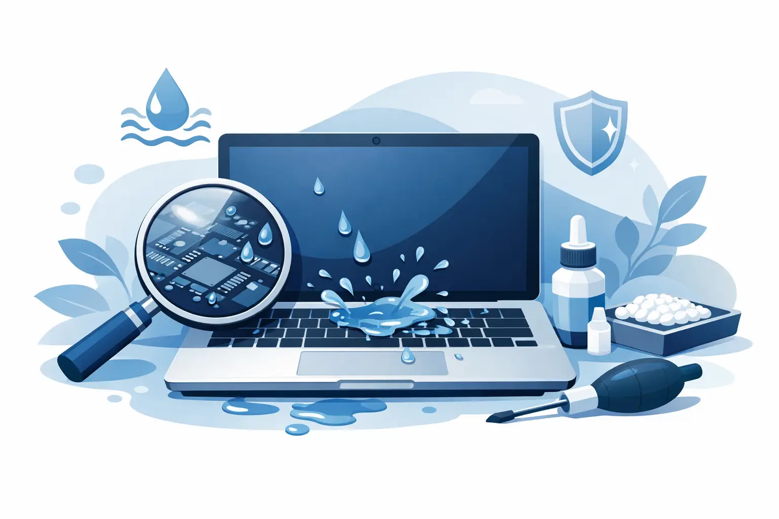 MacBook Water Damage Treatment That Works