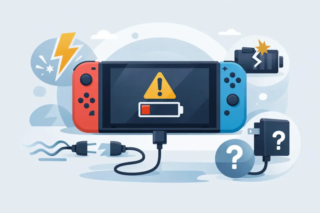 Nintendo Switch Charging Faults Explained