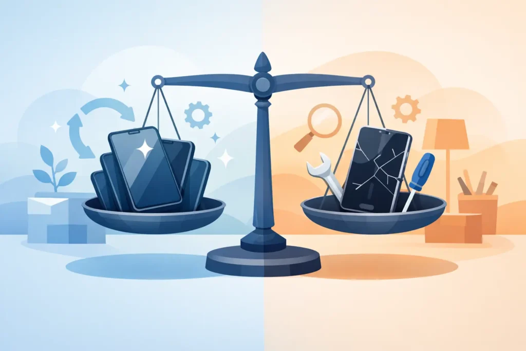 Refurbished Phones or Repair: Which Pays Off?