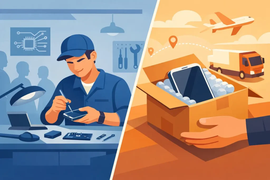 Repair Shop vs Mail-In Service: Which Wins?