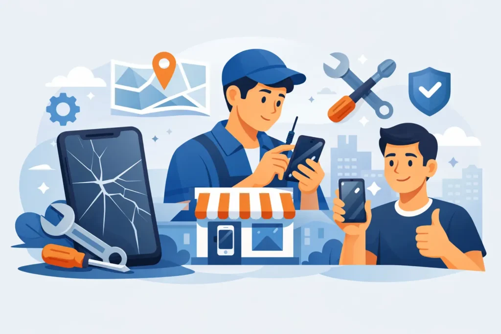 Why a Local Phone Repair Service Wins
