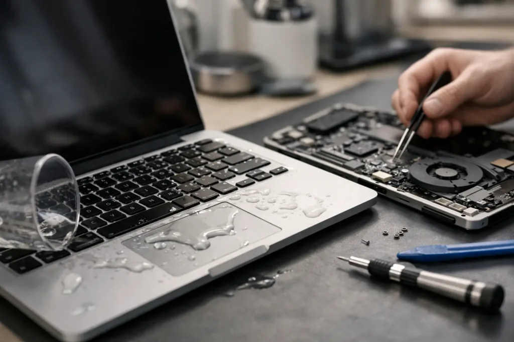 How to Repair Liquid Damaged MacBook