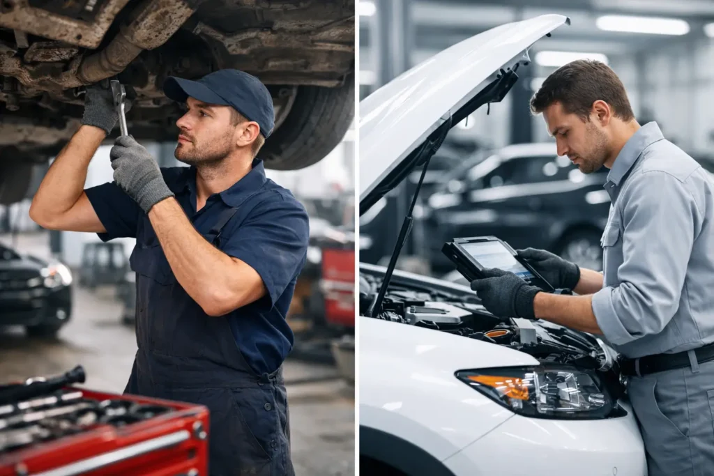 Repair Shop or Manufacturer Service?