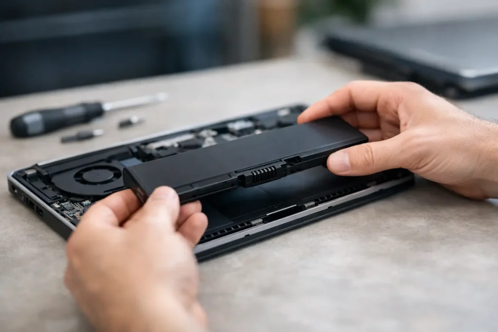 How to Replace Laptop Battery Safely