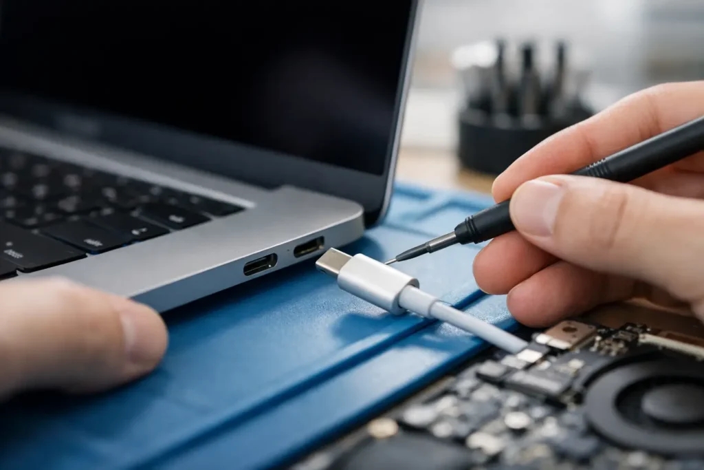 MacBook Charging Port Repair (USB-C) Help