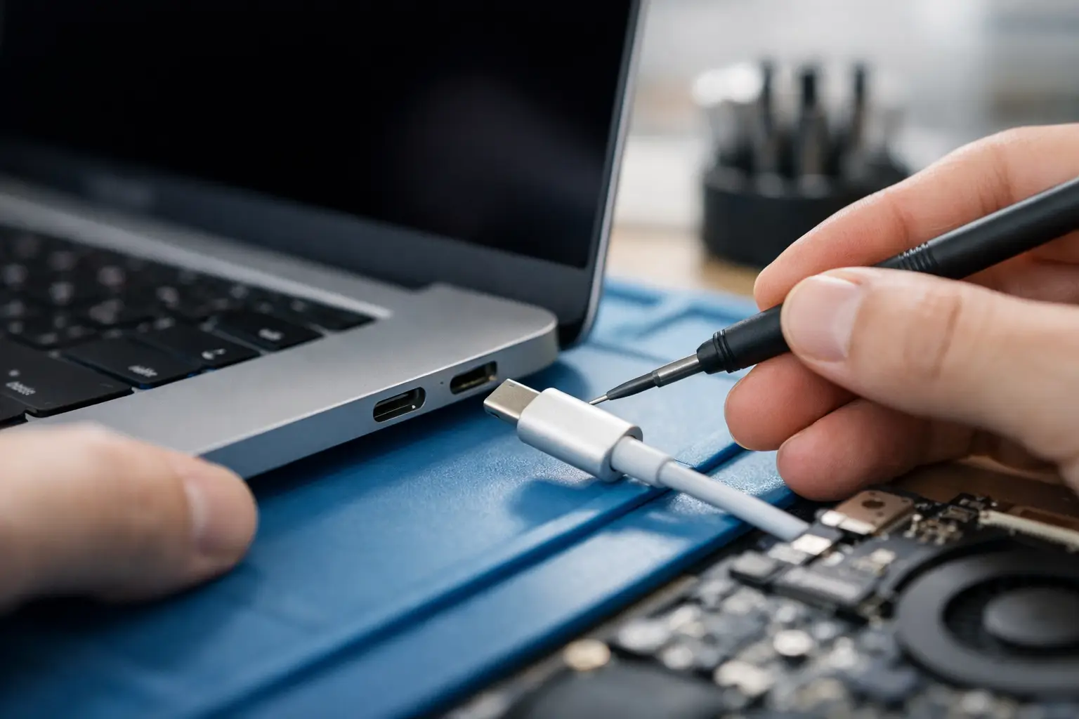 MacBook Charging Port Repair (USB-C) Help