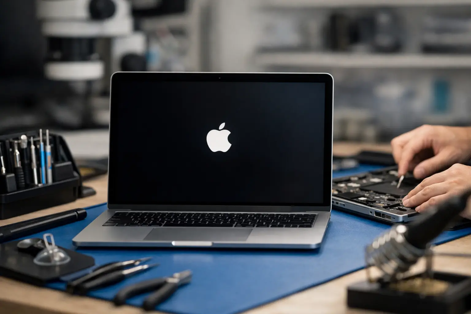 MacBook Stuck on Apple Logo Repair in Barrow