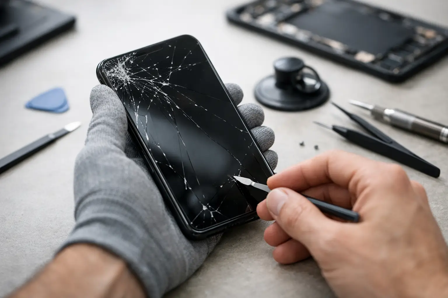 How to Fix a Broken Phone Screen Safely