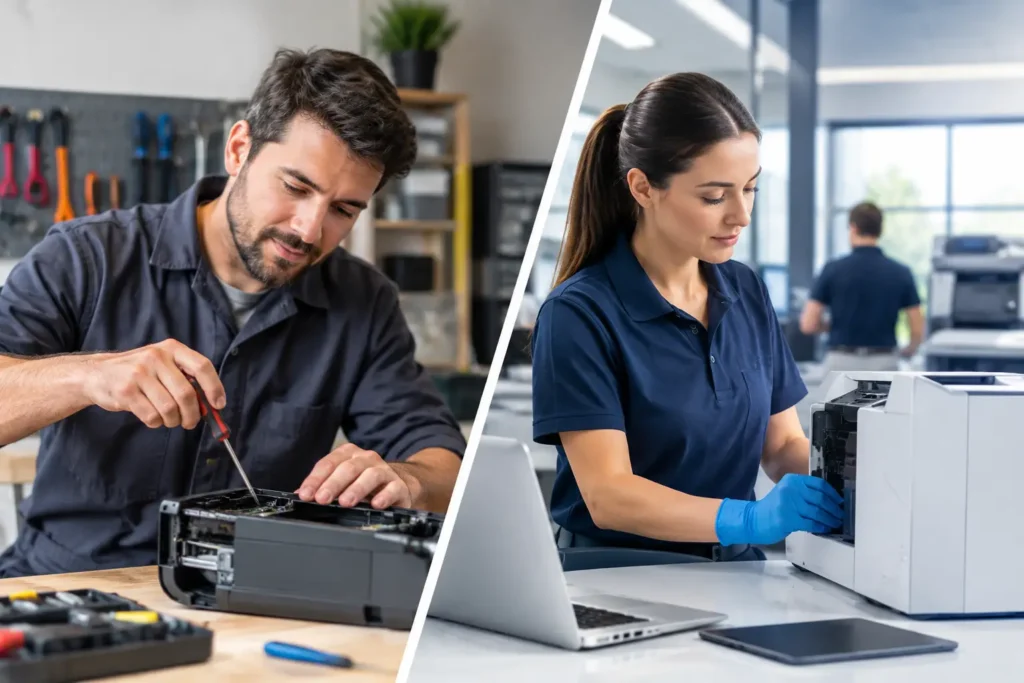 Local Repair Shop Versus Manufacturer Service