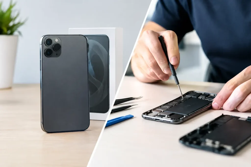 Refurbished Device Versus Repair Service?