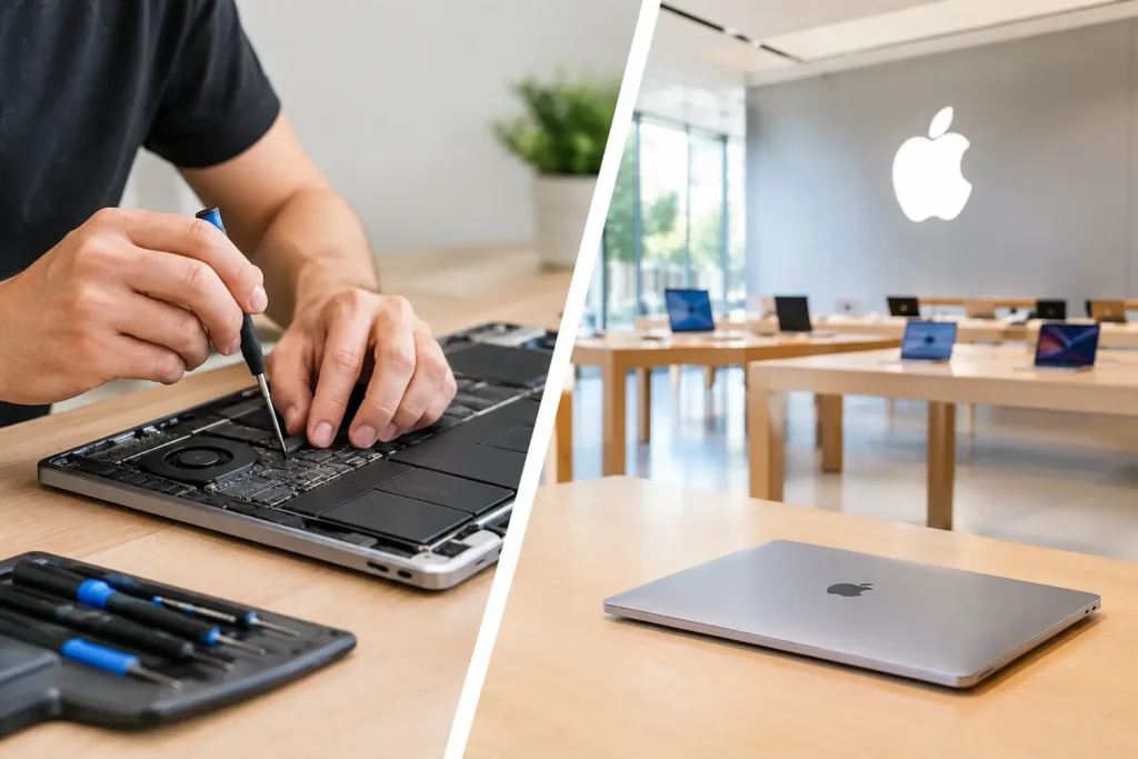 MacBook Repair Versus Apple Store Compared